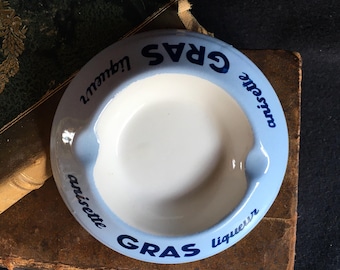 非常に珍しいカンパリの灰皿。1960年代。陶器製、ほぼ完璧な状態。バー