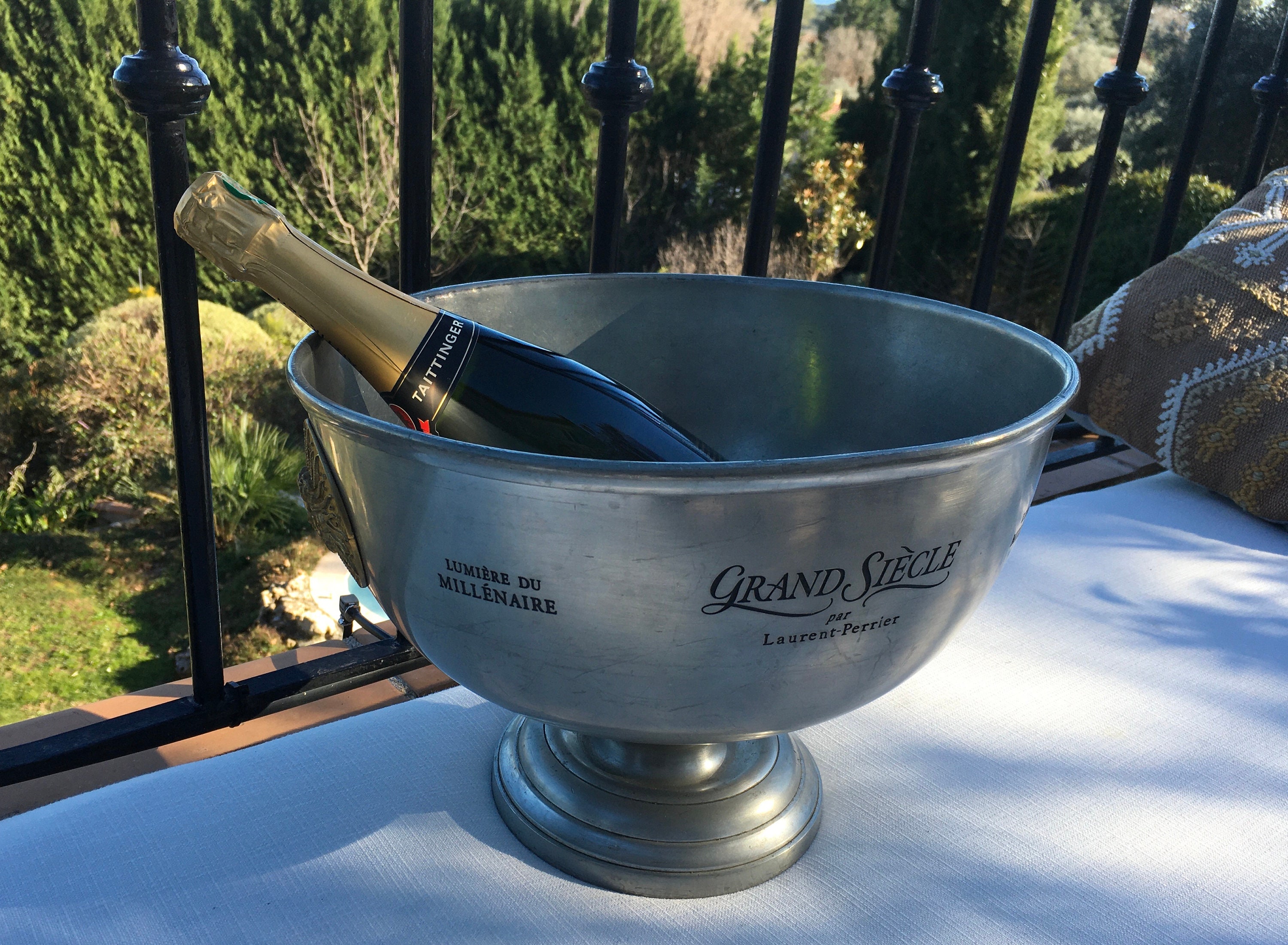 Laurent Perrier, Millésime Grand Siècle Français Seau à Champagne Multi Bouteilles, Refroidisseur Vi