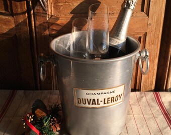 Seau à Champagne Veuve Clicquot Vintage - Rafraîchissoir ICE Bucket En Acrylique Orange (occasion)