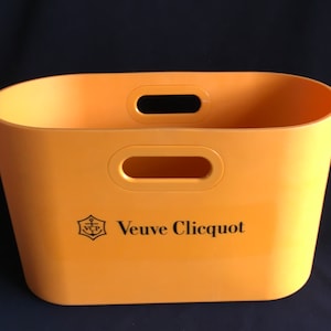 XXL VEUVE CLICQUOT Vintage French Champagne cooler, ice bucket, in used but good condition.