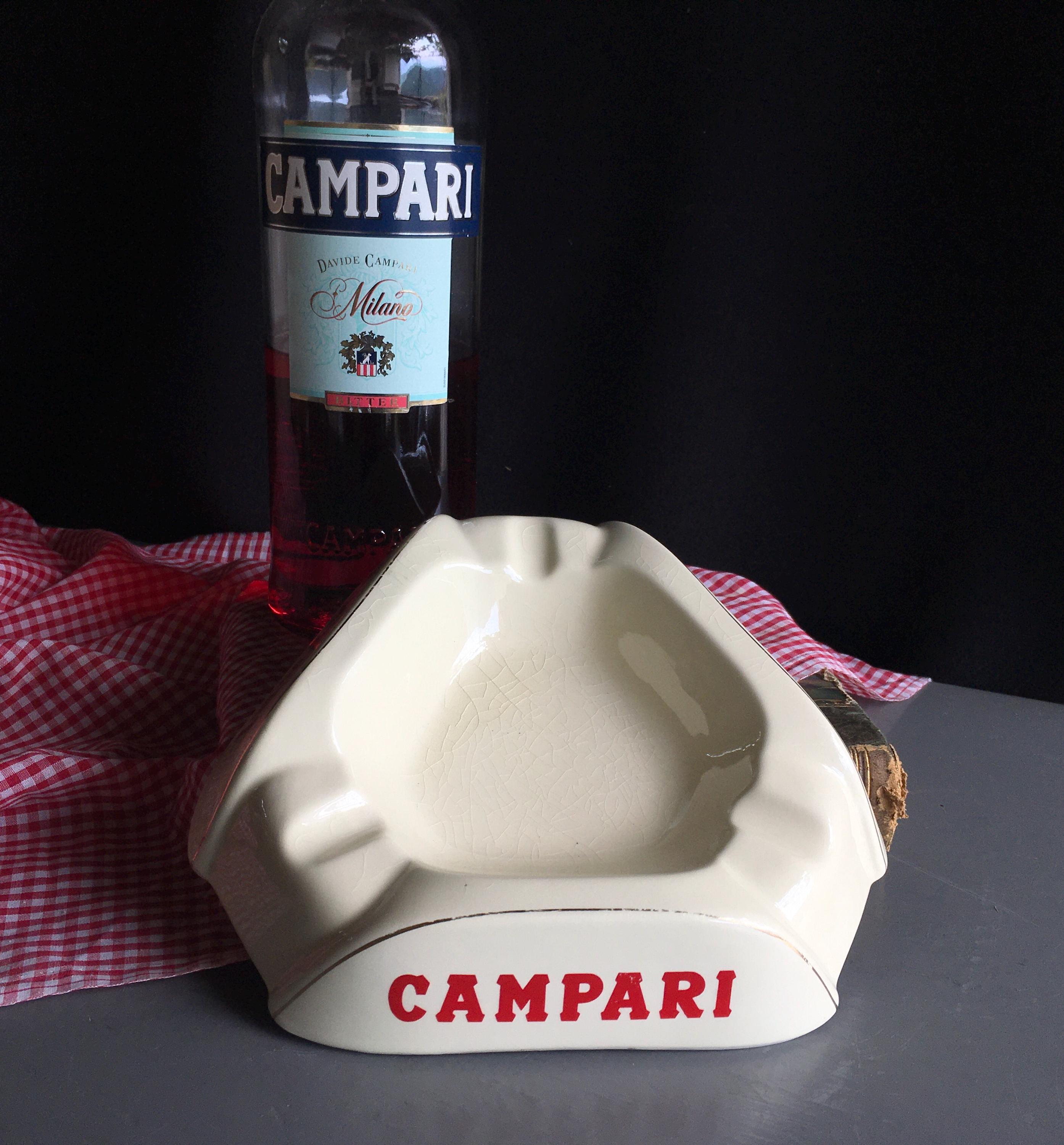 Campari ashtray - Etsy 日本