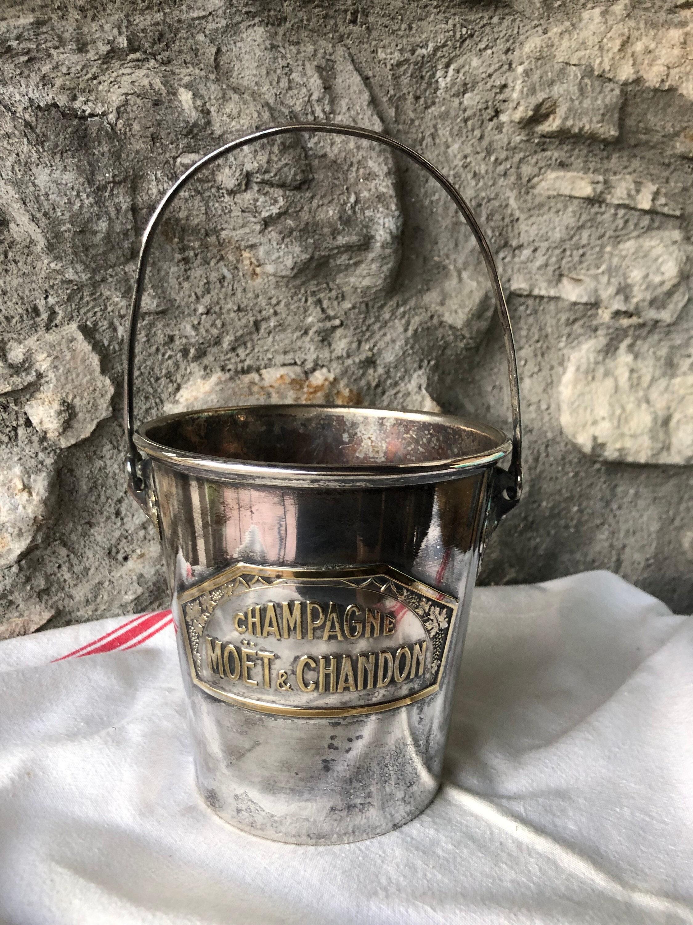 Antique ice store bucket