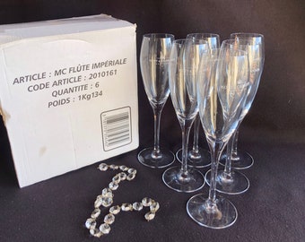 Ocean Pearl Celebration Champagne Flute Sets