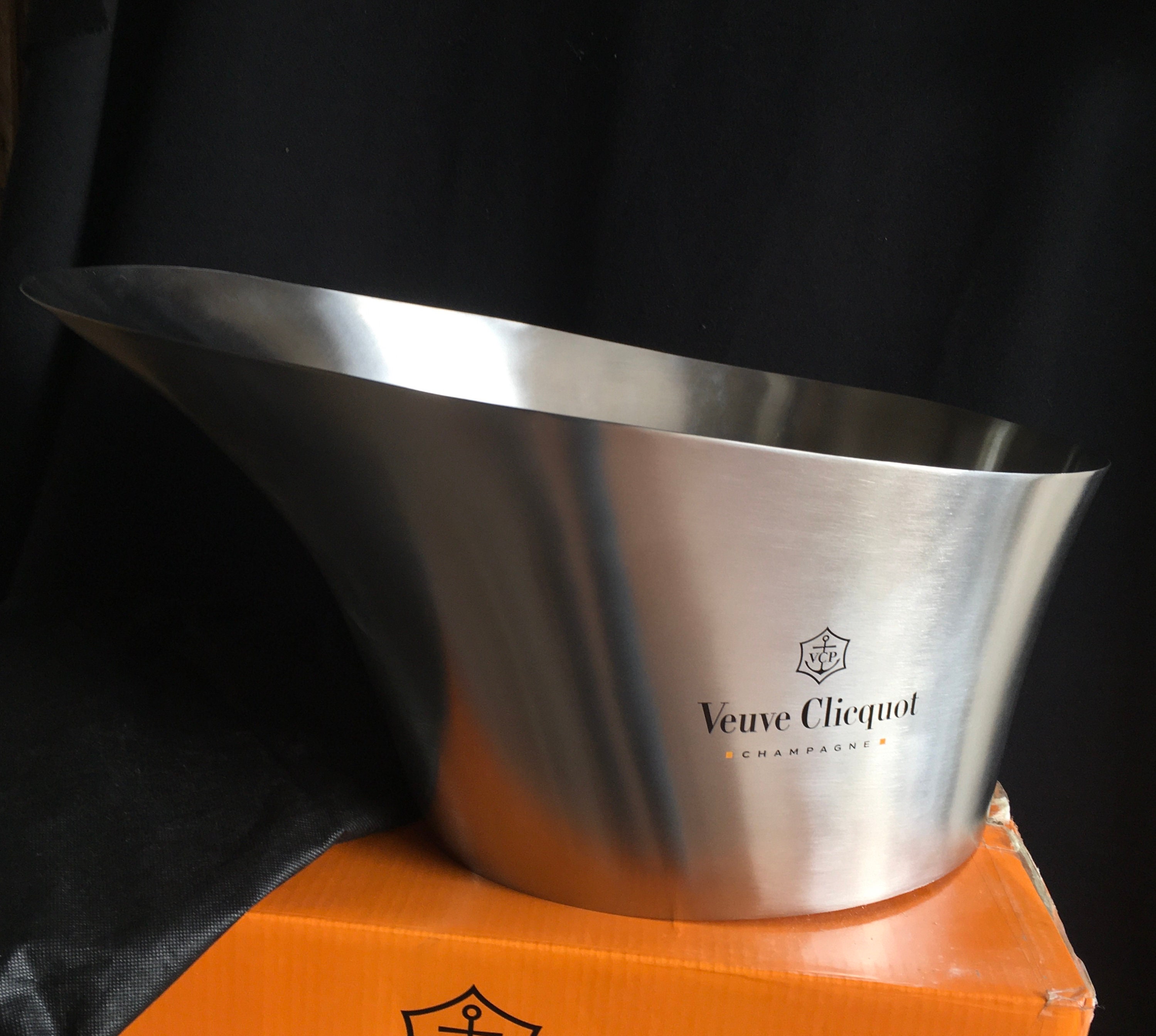 Veuve Clicquot Multi Bouteille, Double Taille Magnum, Glacière à Champagne, Seau Glace. Métal, Dans