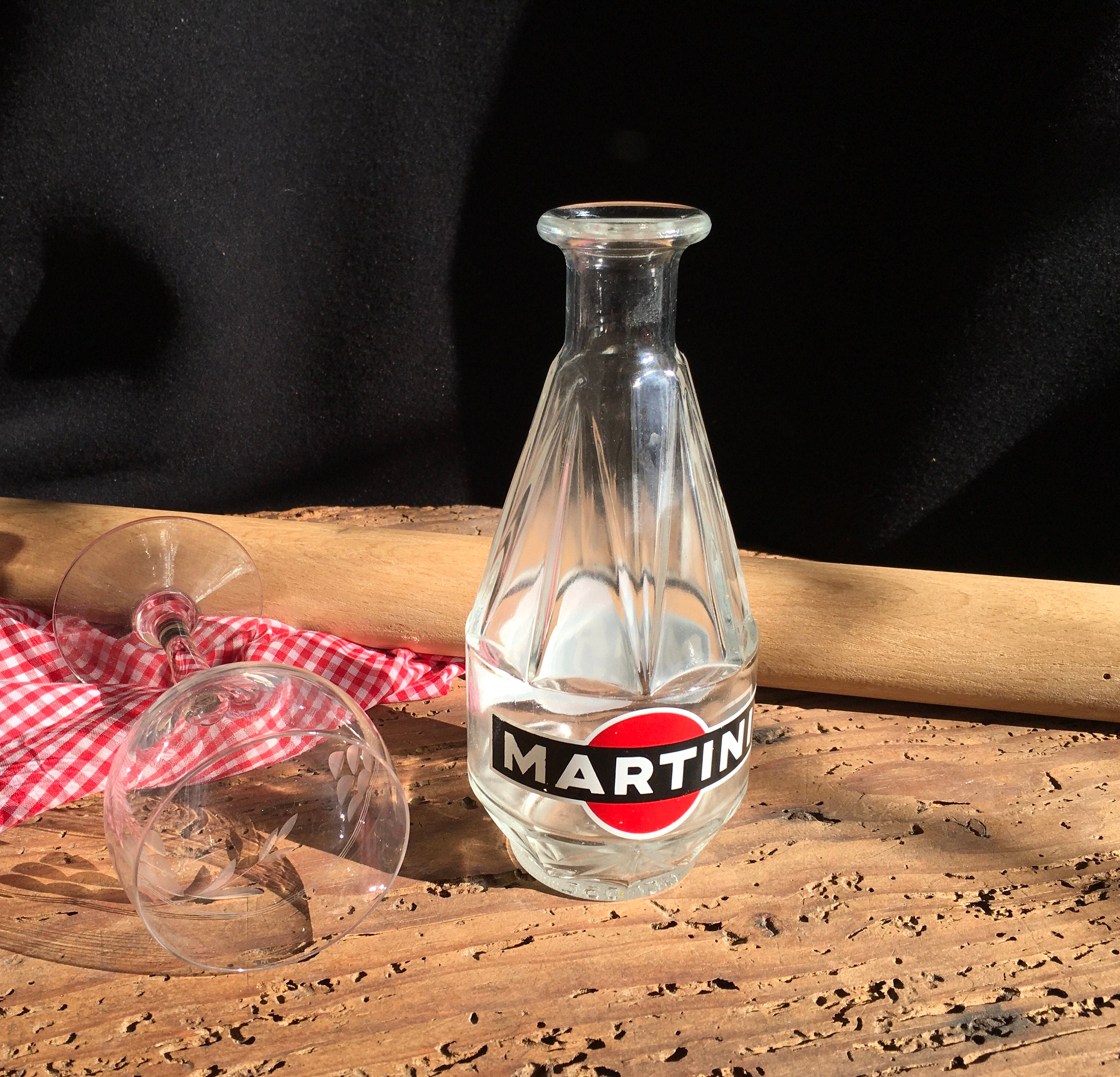 Pichet Italien Vintage Martini, Pichet, Carafe. Bar Italien, Aperitivo. Années 1970.