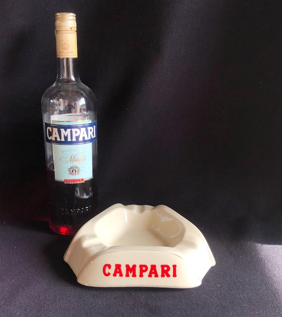 CAMPARI Ashtray, Ash Tray. 1960's. in Very Near Perfect