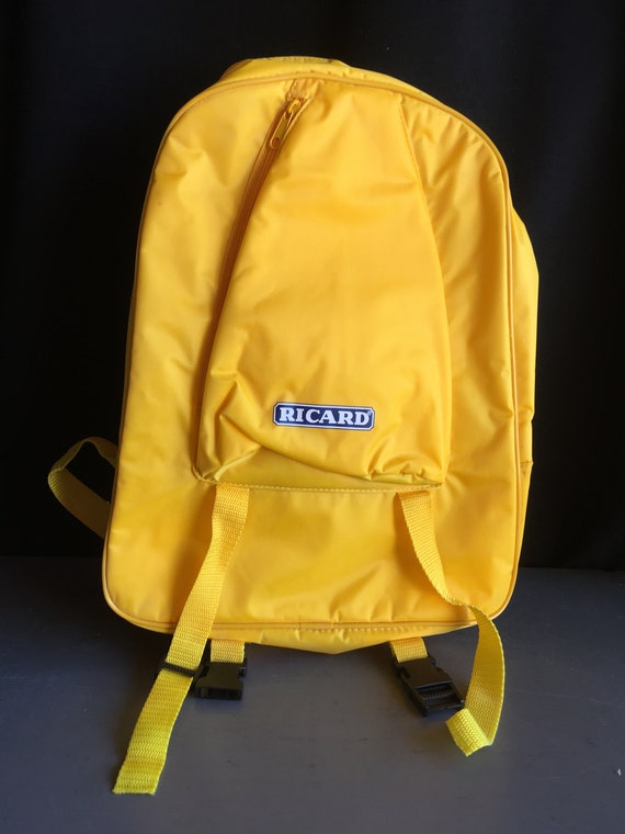 RICARD Picnic BACKPACK, Back Pack, Insulated, Like Those Bags in  Supermarket for Frozen Goods. 