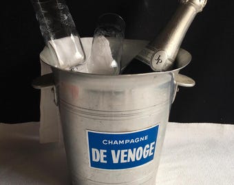本物のヴィンテージBOLLINGERシャンパンクーラー、アイスバケツ
