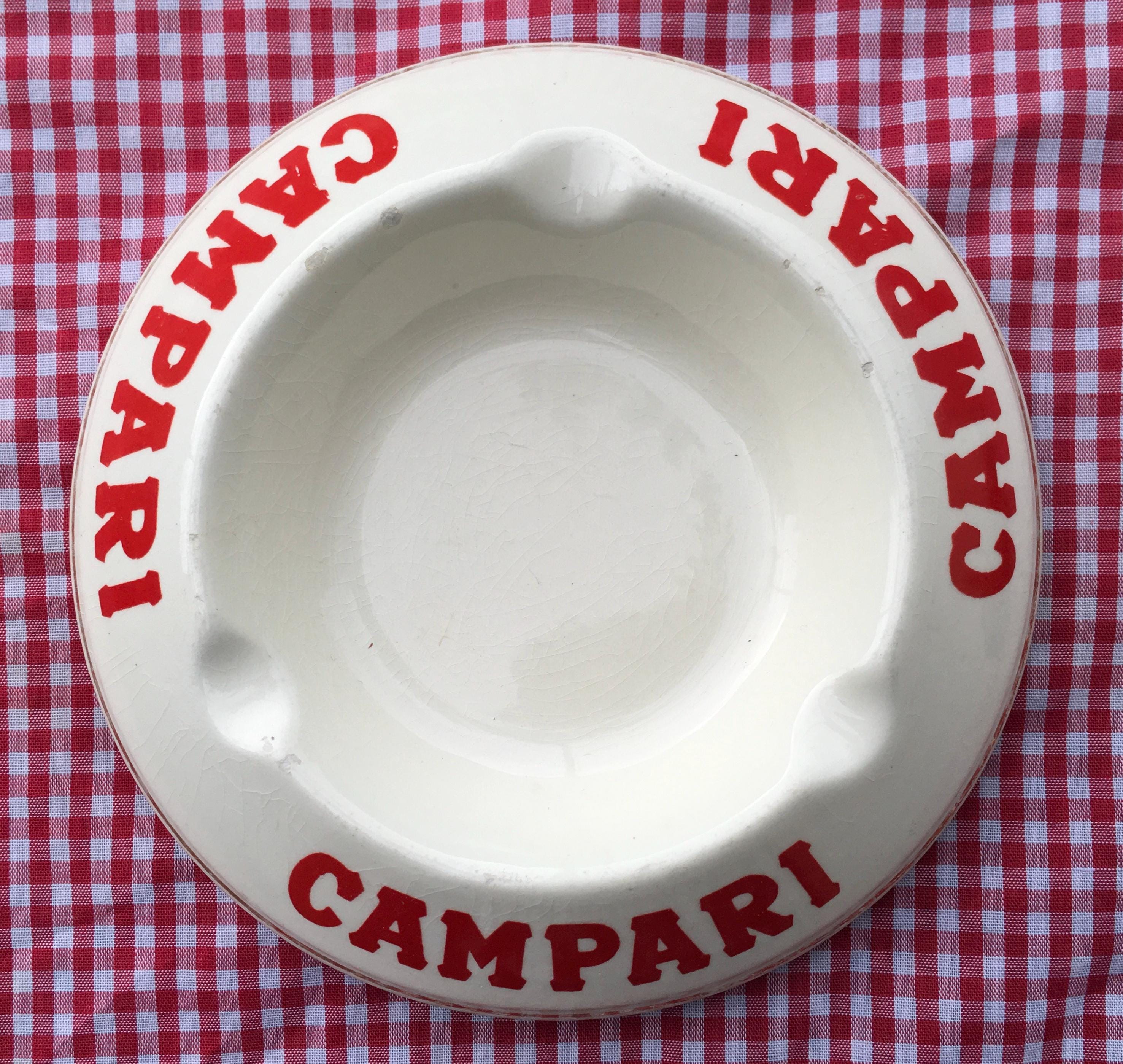 CAMPARI ／ カンパリ　シガー・アッシュトレイ　灰皿　ビンテージ Campari ashtray - Etsy 日本