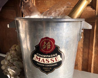 本物のヴィンテージBOLLINGERシャンパンクーラー、アイスバケツ