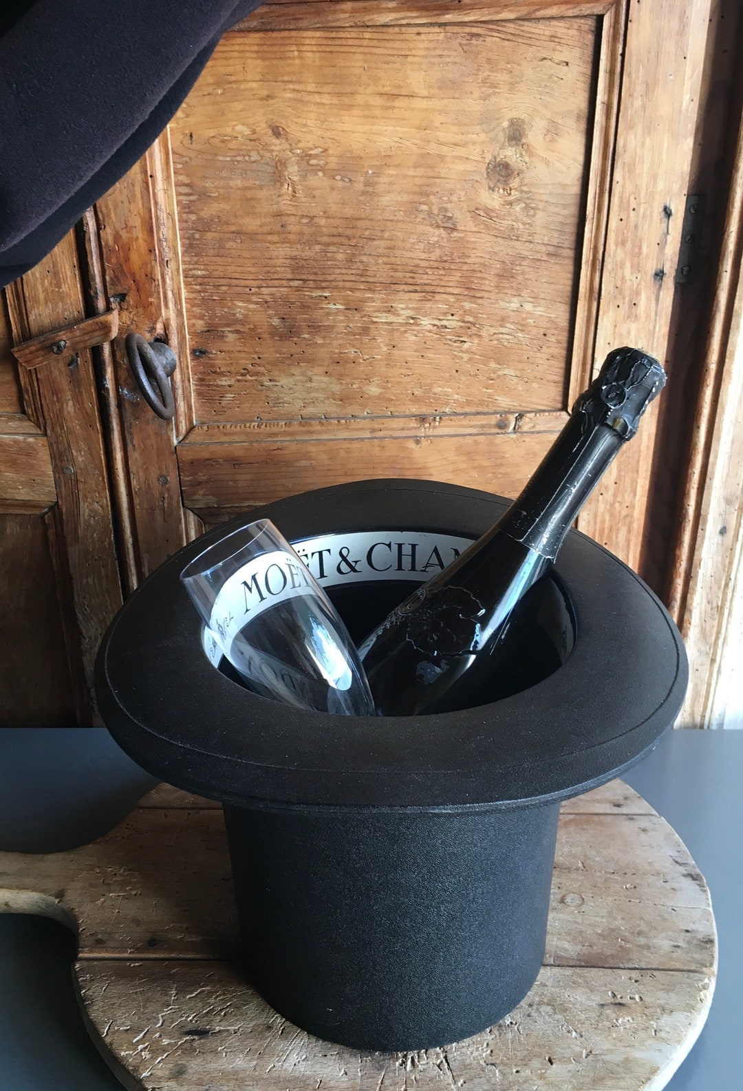 Seau à Champagne Moët & Chandon Rare Cooler - Métal Acier - Occasion