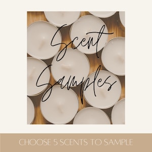 Candle Scent Sample Set