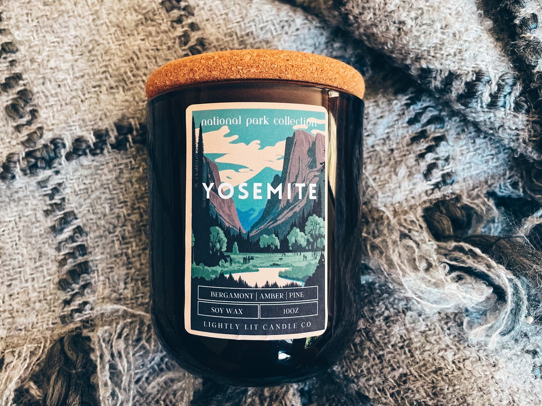 Yosemite National Park Candle Gift Cedar National Park Gift for Best