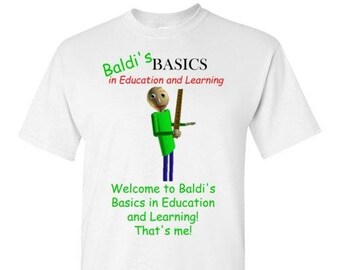 Baldi T Shirt Etsy