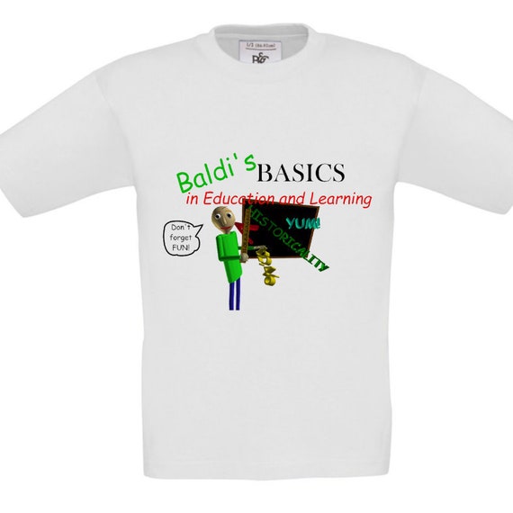 baldi s basics in education and learning merch roblox