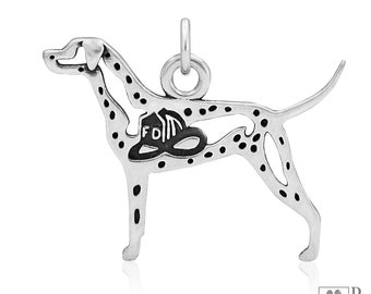 Collier Dalmatien Bijoux en Argent Sterling, Corps