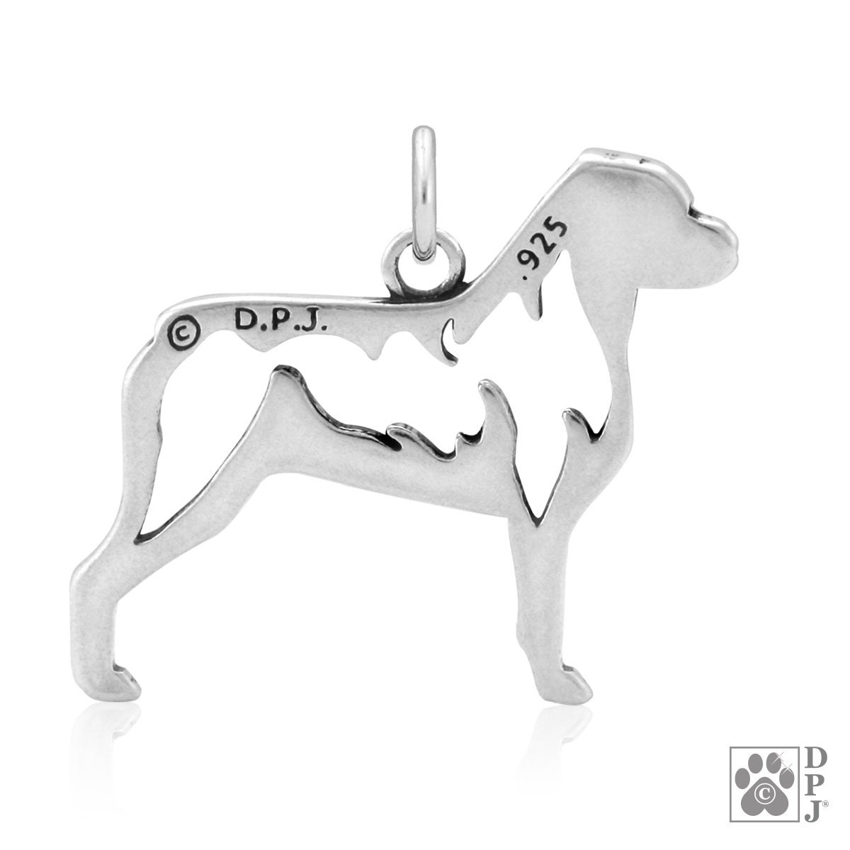 ROTTWEILER シルバー ロザリオ Sterling Silver Rottweiler Necklace Jewelry - Etsy