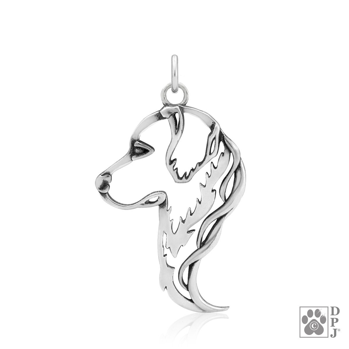 Golden retriever pendant deals