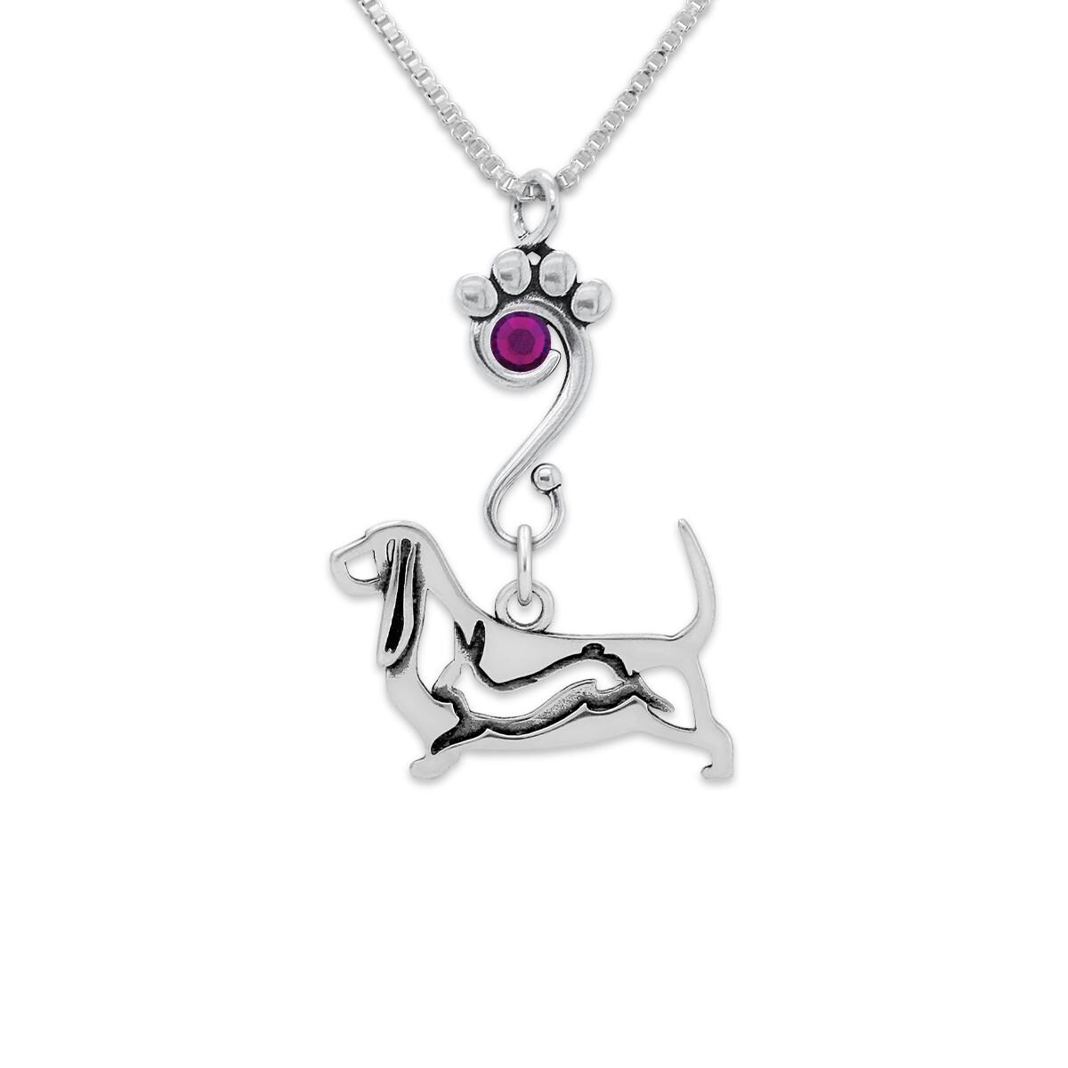 Basset Hound III - Supporto In Legno Con Ciotole Per Cani, Ciotole In Acciaio Per Cani Regalo Per Ladozione Di Un Cane Di Art Dog 86271480