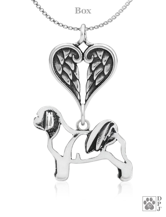 Shih Tzu Angel Necklace - Etsy
