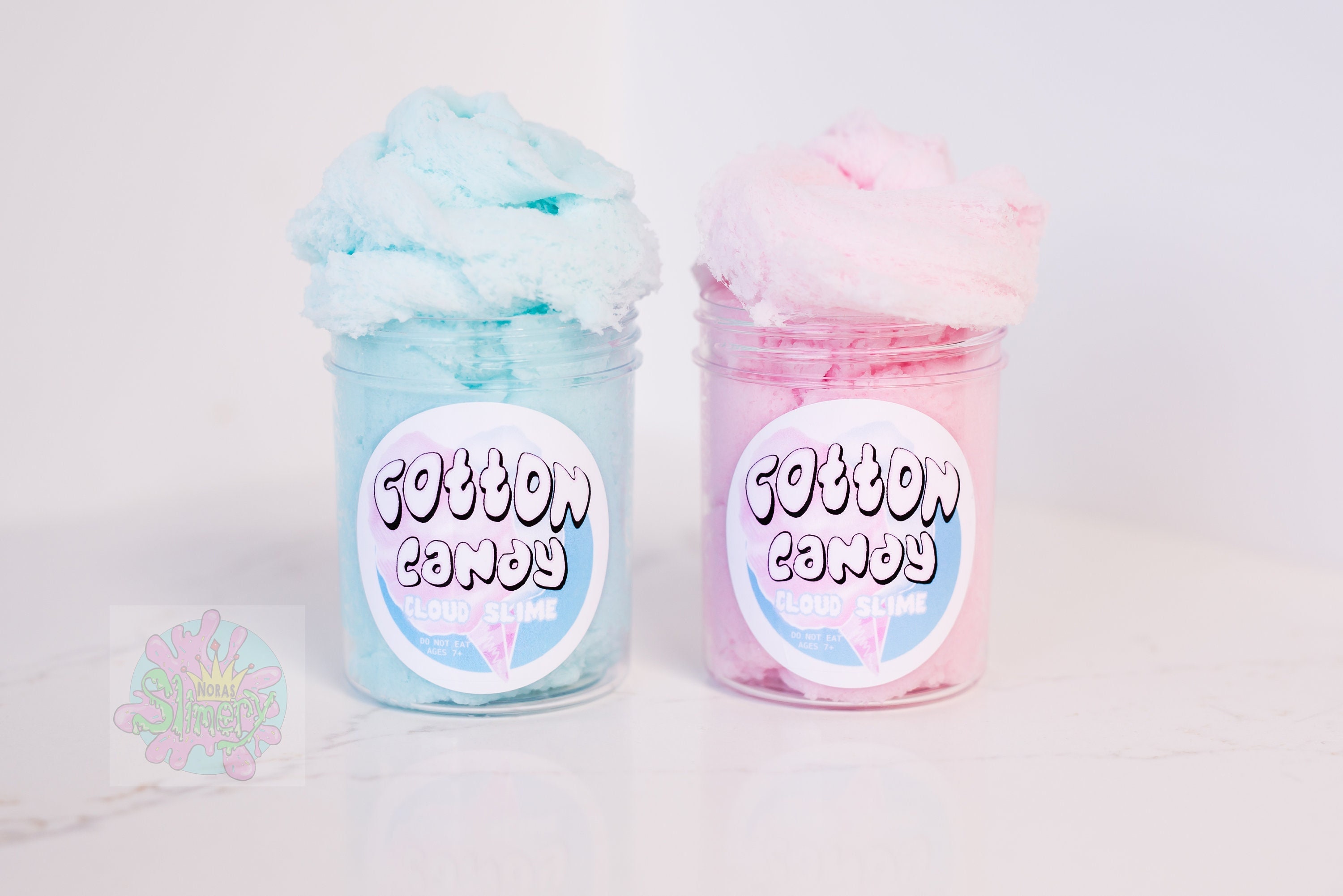 Cotton Candy Slime  GEDDES Novelty Toys