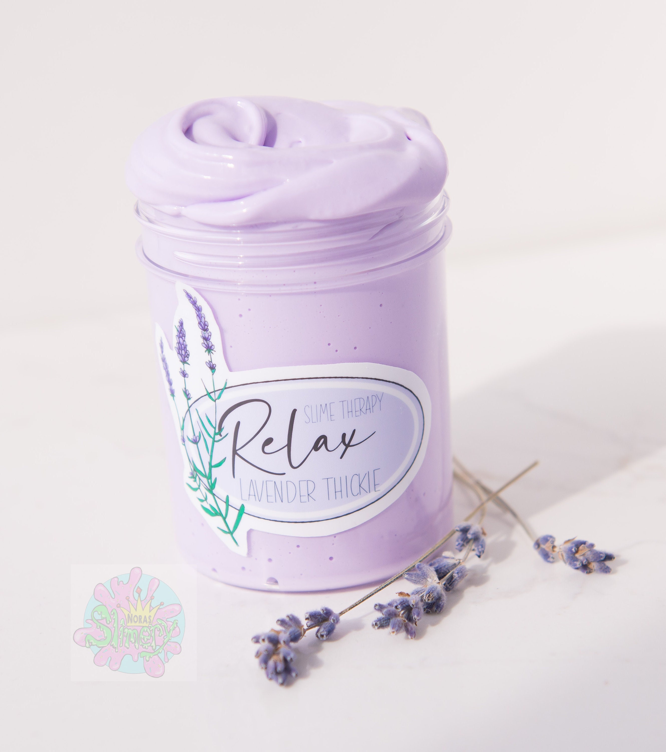 Relaxation Putty Aromatherapy Essential Oils Clear Gel Flowers