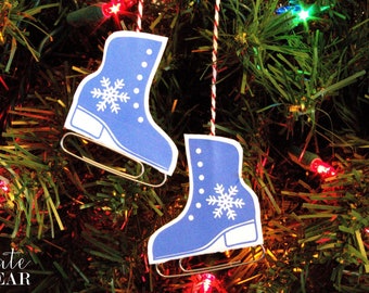 Ice Skate Ornaments