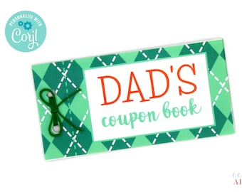 Father's Day Coupon Book