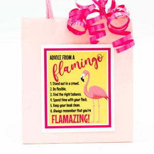 Flamingo Gift Tags