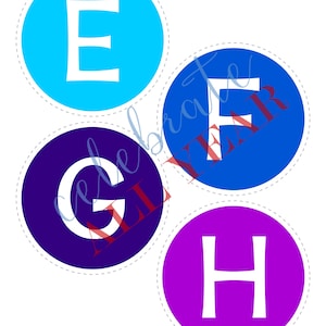 Printable Classroom Alphabet Banner image 5