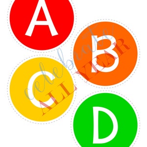 Printable Classroom Alphabet Banner image 4