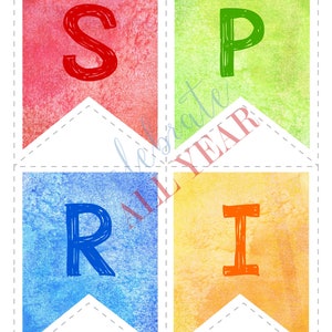 Spring Printable Banner image 4