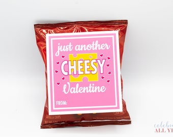 Cheesy Valentine Gift Tags