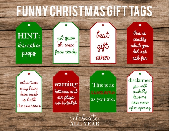 Printable Handmade Gift Tags - Little Red Window