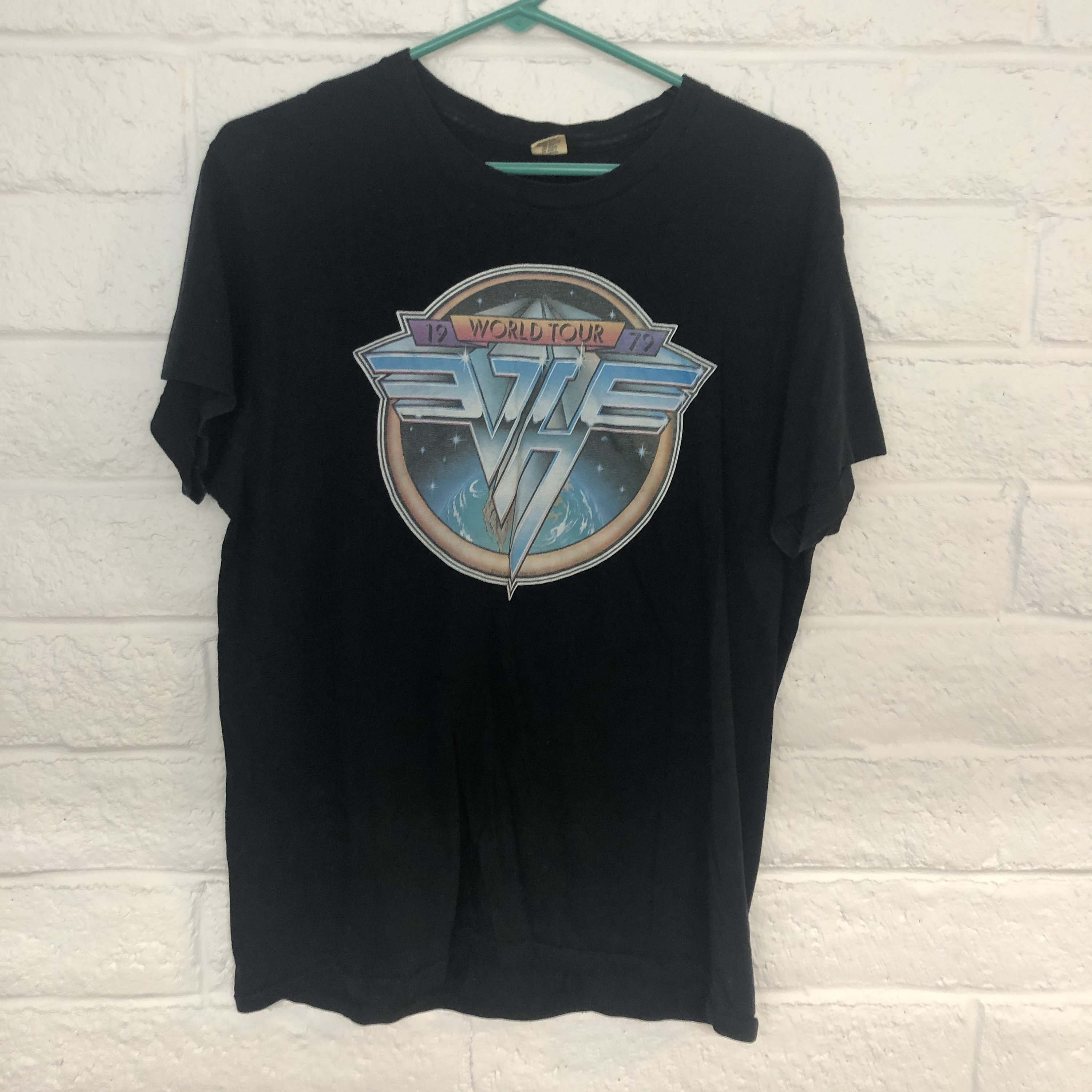 RARE Vintage Van Halen 1979 World Tour T-shirt Large - Etsy