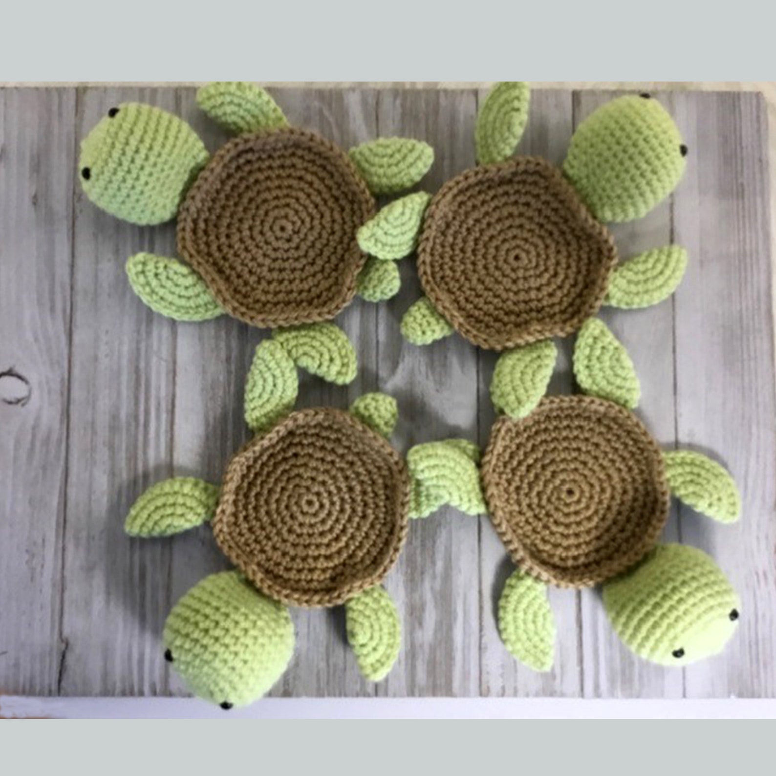 Coasters Coasters set Turtle Coaster Set Turtle Coasters Etsy