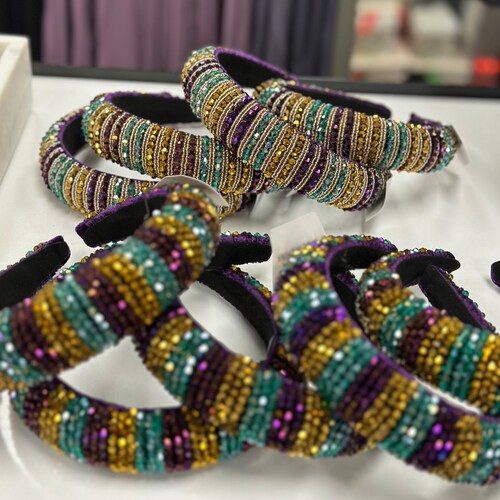mardi gras headbands