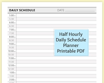 Daily Schedule