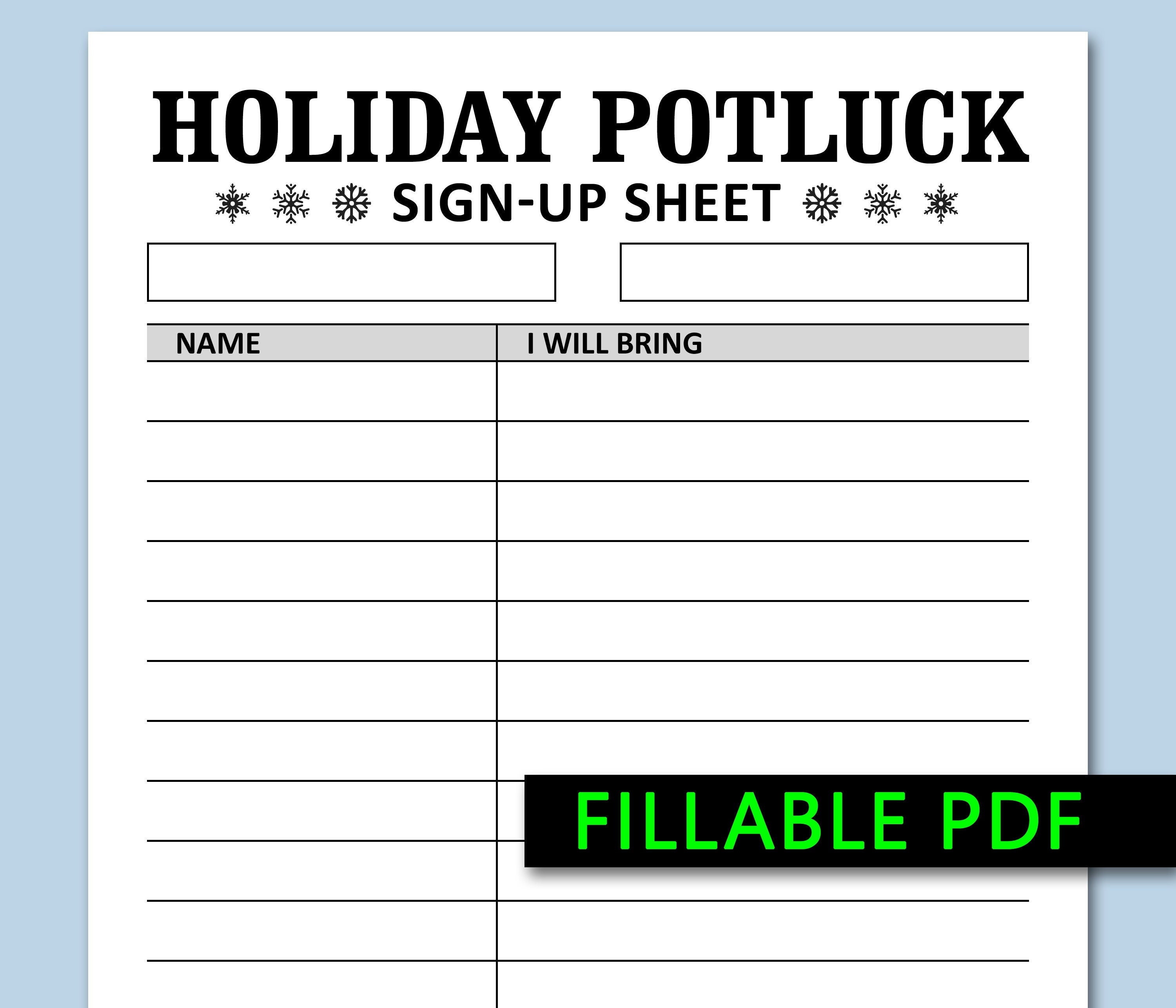 holiday-potluck-sign-up-sheet-printable-fillable-pdf-etsy-uk