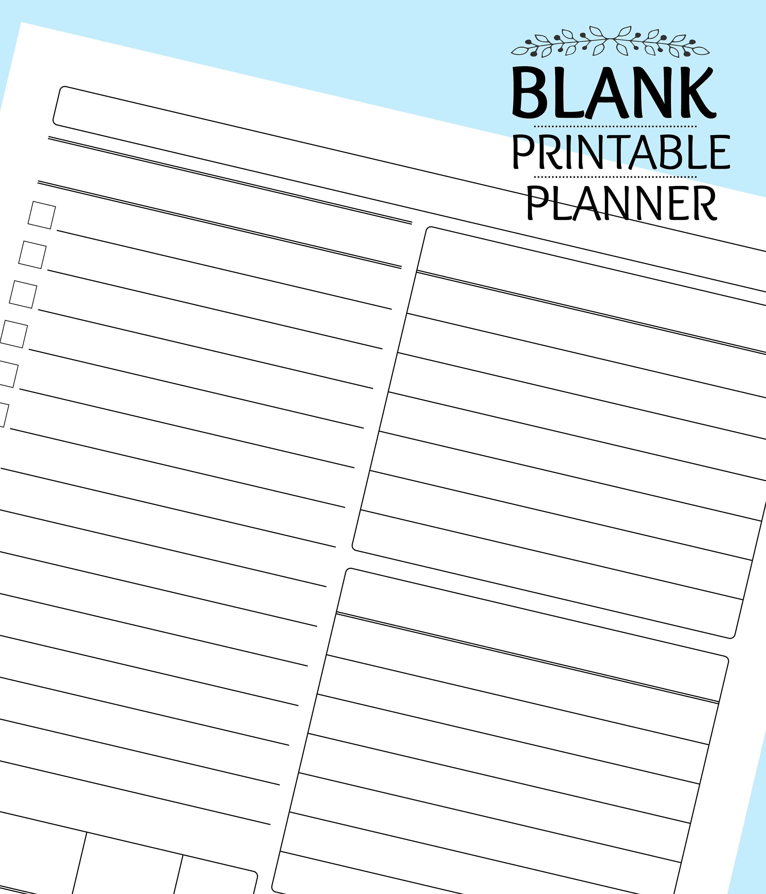 Smart Planner Action Plan Template Todo List Planner Etsy