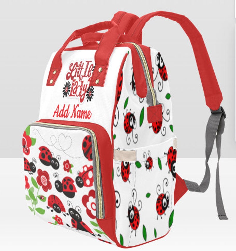 Amazon.com: Anneunique Printed Flower Diaper Bags Backpack Personalized  Baby Bag Nursing Nappy Bag Travel Tote Bag Gifts for Mom Girl : Baby