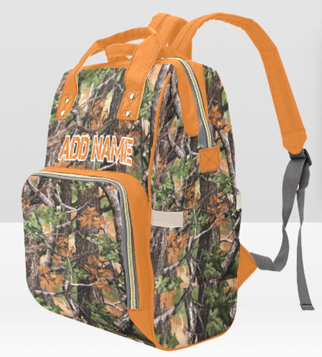 CUSTOM PERSONALIZED Deer Hunting Diaper Bag Custom Backpack Etsy