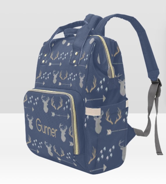 Deer diaper store bag backpack