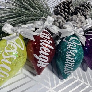 Personalized Friendship Name Ornament | Custom Ornament  | Baby Ornament | Family Ornament | Wedding Ornament |Anniversary