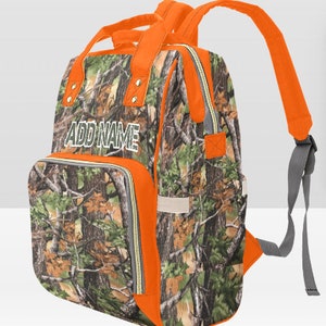 CUSTOM PERSONALIZED Deer Hunting diaper bag | Custom Backpack | Custom Diaper Bag | Baby Shower |  Wild One | Nature Diaper Bag |Hunting Bag