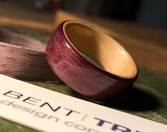 Purpleheart with Maple (inner) liner