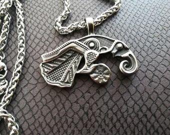 Viking Hugin Crow / Odin Crow necklace