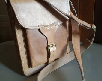 Leather bag, Messenger Bag