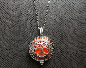 Etherische olie ketting Tree of Life Diffuser