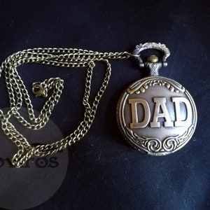 Vintage-Stil Taschenuhr | Herren Quarzuhr | Vatertag Valentinstag Geburtstag